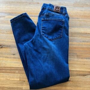 Tahari Women's Skinny Jeans - Midnight Blue